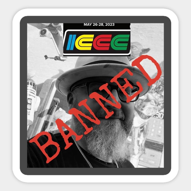 BANNED Sticker by Anthony Jane
